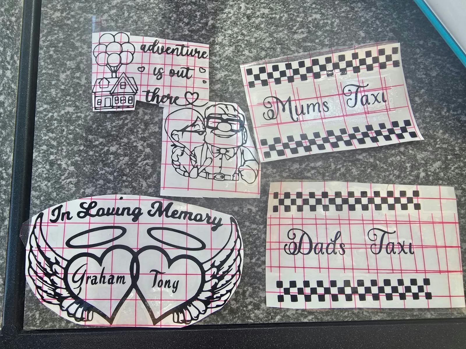 Personalised Car Stickers